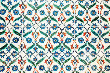 Texture of old ceramic tiles.