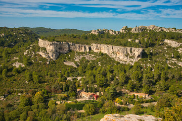 Fototapeta na wymiar Les Baux de Provence in Frankreich