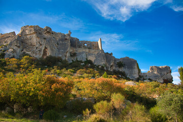 Obraz premium Les Baux de Provence in Frankreich