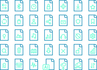 icons folder and document 
