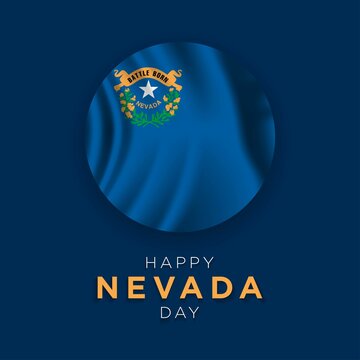 Nevada Day Background Design.