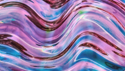 Liquid Abstract Design, Bright and Colorful