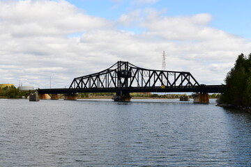 bridge over the river