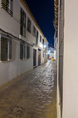 Typical nice clean city streets Cordoba, Spain