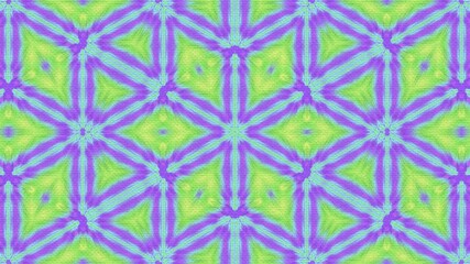 Kaleidoscope Pattern, Very Colorful and Trippy