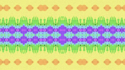 Kaleidoscope Pattern, Very Colorful and Trippy
