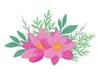 Flower Illustration for wedding card design
