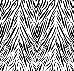 Seamless zebra pattern, animal print.