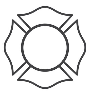 blank fire rescue department logo base