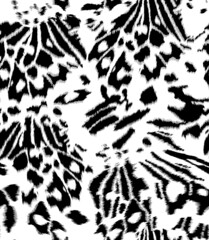 Seamless leopard pattern, animal print.