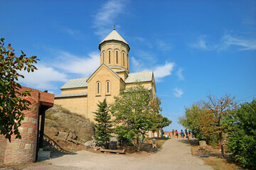 St. Nicholas Church, a Rebuilt 13th Century Church within the Medieval Fortification of Narikala, Old Tbilisi, Georgia
