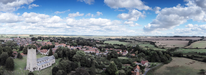 Fototapeta premium image of a church building from outside