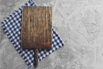 Kitchen Cloth  on wooden Background