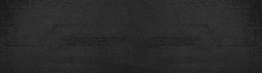 Black anthracite stone concrete texture background panorama banner long..