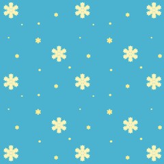 Background with snowflakes. Original illustration with a Christmas background. Winter background. Bitmap image.
