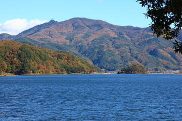 Obraz premium 秋の河口湖