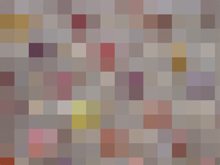 A brown squares illustration. Leopard pixel multi colored texture. Geometric backdrop in abstract style. Warm mosaic texture for your business. Design trendy background. Trendy background