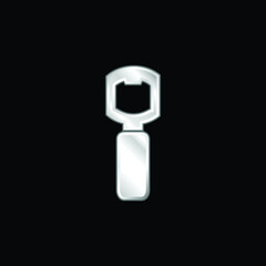 Bottle Opener Tool For Kitchen silver plated metallic icon