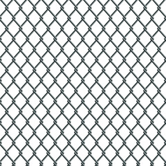 fence seamless background, vector illustration 