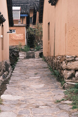 Scenery of Tianpu Dawan Ancient Town, Xinyang, Henan