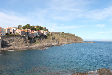 Fototapeta na wymiar France, ville de Collioure
