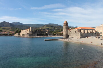 Fototapeta premium France, ville de Collioure