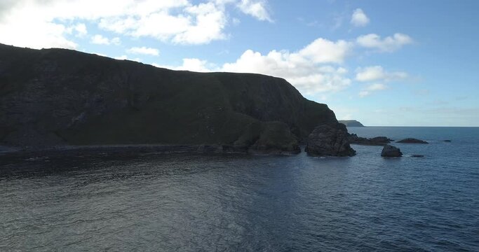 Fraserburgh, Scotland, UK, Beach Area Aerials.  The Broch or Faithlie is a town in Aberdeenshire, Scotland 