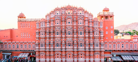 Hawa Mahal Palace of the Wind, Jaipur, Rajasthan, India