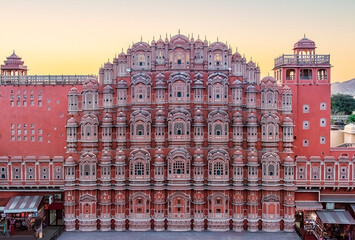 Hawa Mahal Palace of the Wind, Jaipur, Rajasthan, India