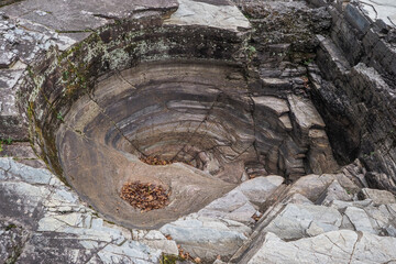 親鼻のポットホール