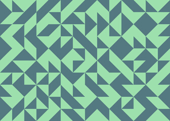 Abstract Geometric Pattern generative computational art illustration