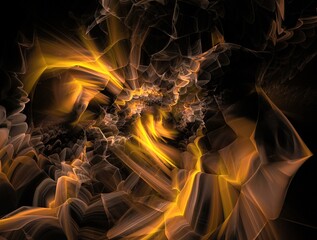 Imaginatory fractal abstract background Image