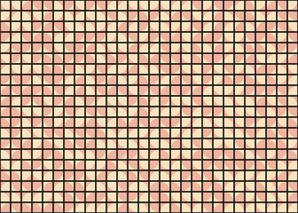 Abstract Geometric Pattern generative computational art illustration