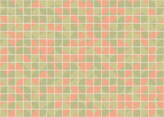 Abstract Geometric Pattern generative computational art illustration