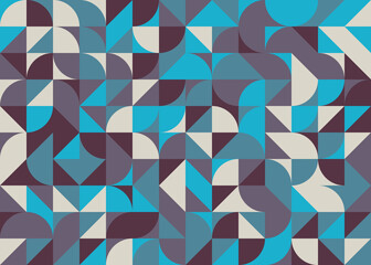 Abstract Geometric Pattern generative computational art illustration