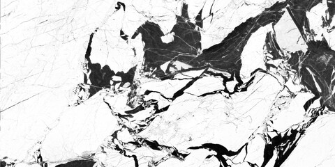 Black and White marble texture, Carrara marble background