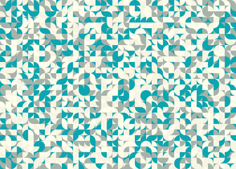 Abstract Geometric Pattern generative computational art illustration