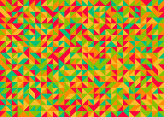 Abstract Geometric Pattern generative computational art illustration