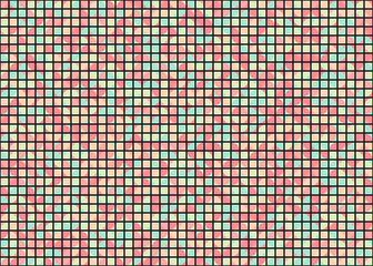 Abstract Geometric Pattern generative computational art illustration