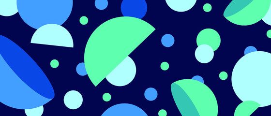 Minimal geometric abstract background. Simple geometric shapes. Vector cover, template or background. EPS 10