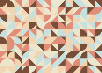 Abstract Geometric Pattern generative computational art illustration