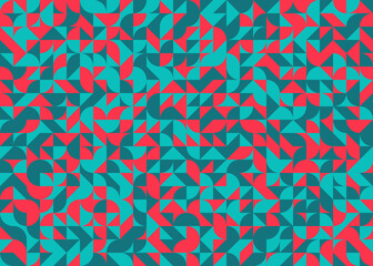 Abstract Geometric Pattern generative computational art illustration