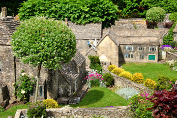 Bourton on the Water Model Village Cotswolds Gloucestershire England UK