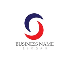 Business corporate S letter logo