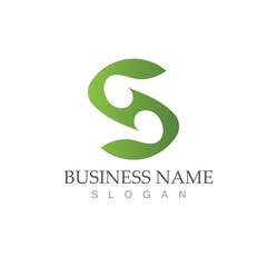 Business corporate S letter logo