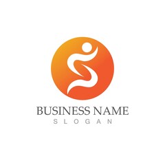 Business corporate S letter logo