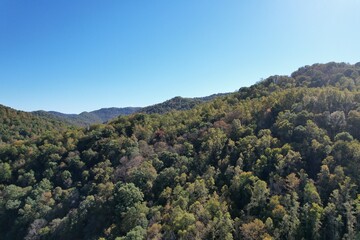 Fall Appalachian Aerial View