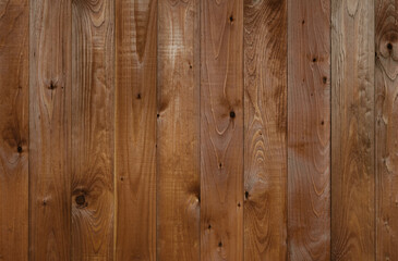 Obraz premium wooden fence with vertical boards as wood background