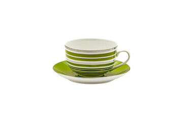 Tea pot on white background and free space for your decoration. 