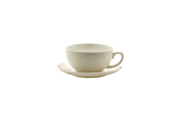 Tea pot on white background and free space for your decoration. 